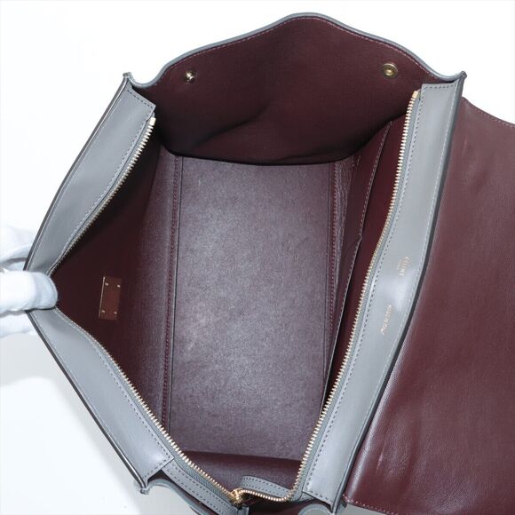 Celine Trapeze Mock Croc 2 Way Handbag #145836C53B - Picture 8 of 14